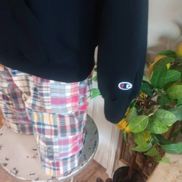 CHAMPION Eco Friendly Fleece WEST POINT Black Knight 1802 Hoodie Size Medium - Picture 2 of 7